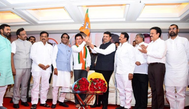 RanajitSinh Mohite Patil Entered BJP