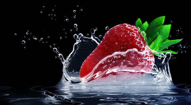 Strawberry-water