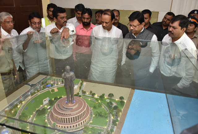 Hon Deputy CM at Indu Mill Visit 2