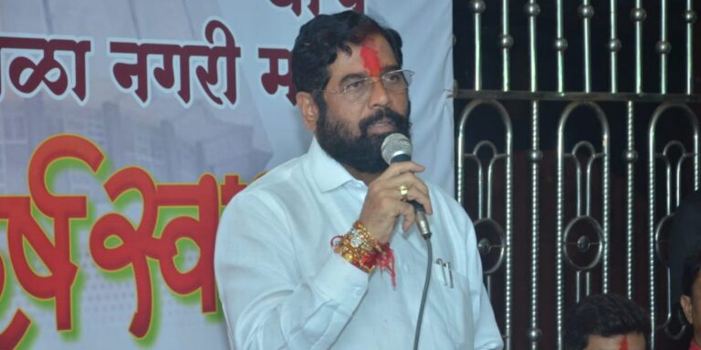 Eknath Shinde Standing Speech