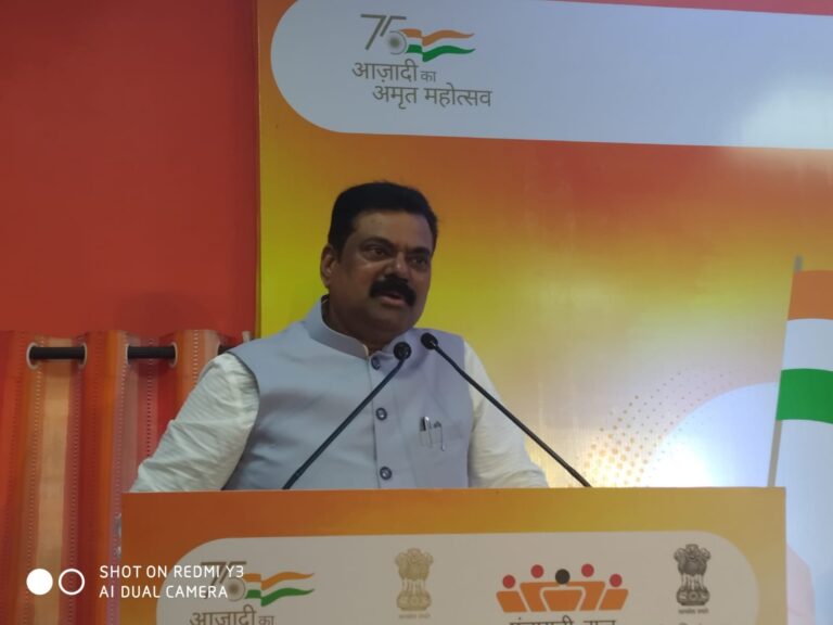 Kapil Patil Stage Speech