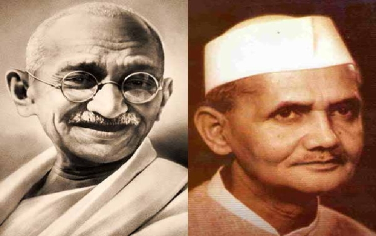 Gandhiji and Lal Bahaddur Shastri