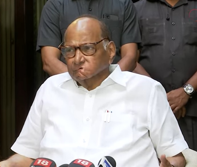 Sharad Pawar In Press