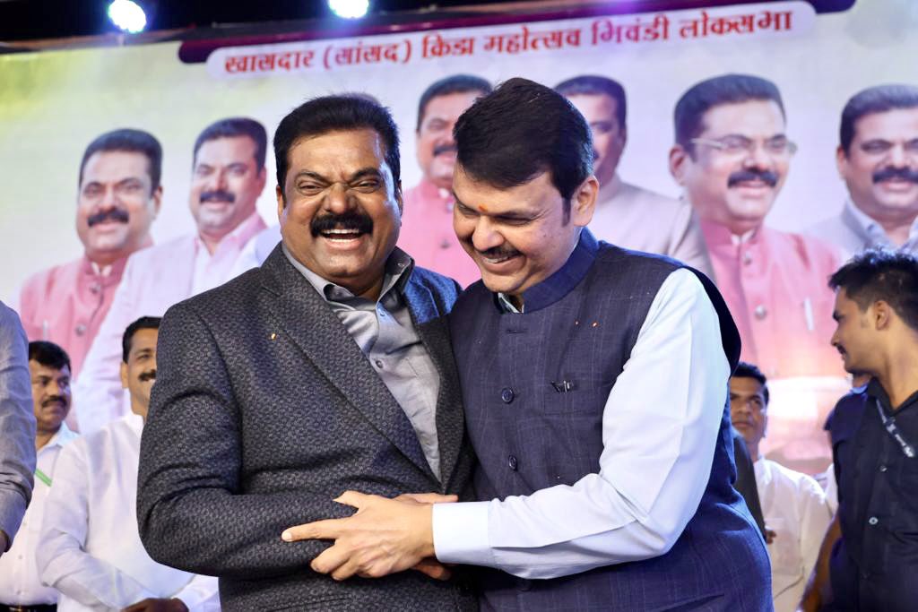 kapil Patil and Devendra Fadnavis