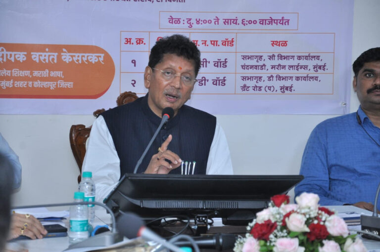 Deepak Kesarkar Finger up in