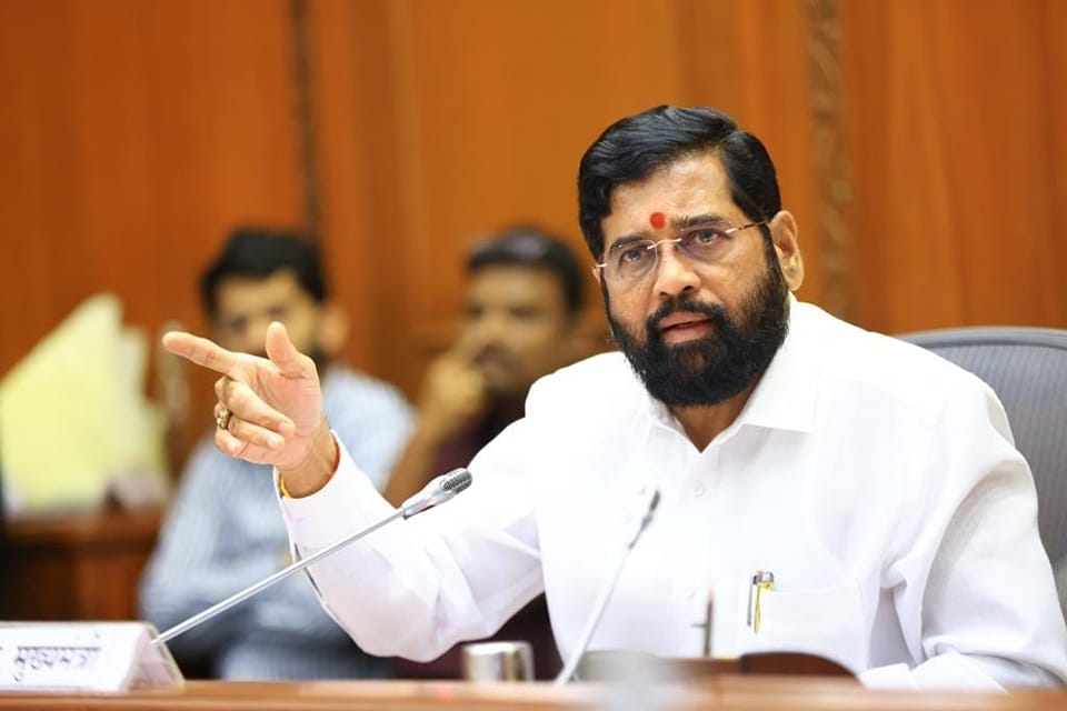 Eknath Shinde Finger Pointing Good