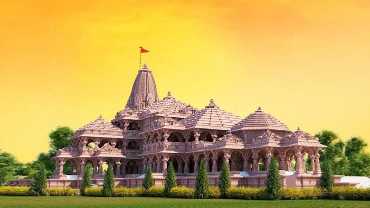 Ram Mandir Image Clear 3D