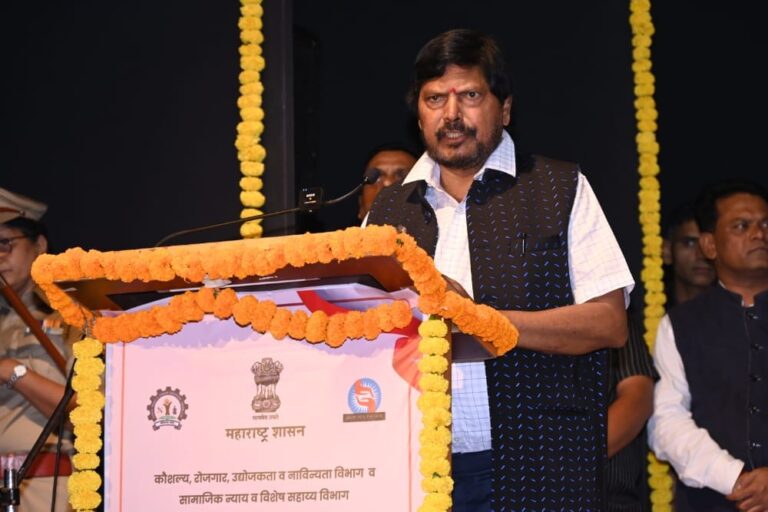 Ramdas Athawale at Speech