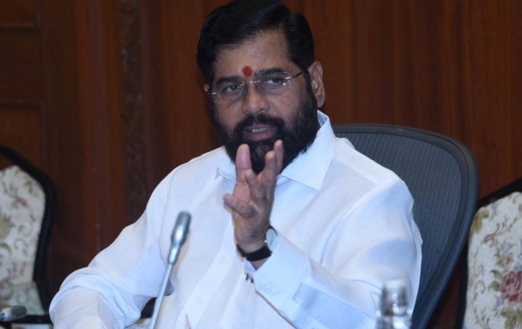 Eknath Shinde Hand Action seating