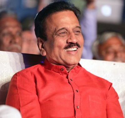 Girish Mahajan Smiling