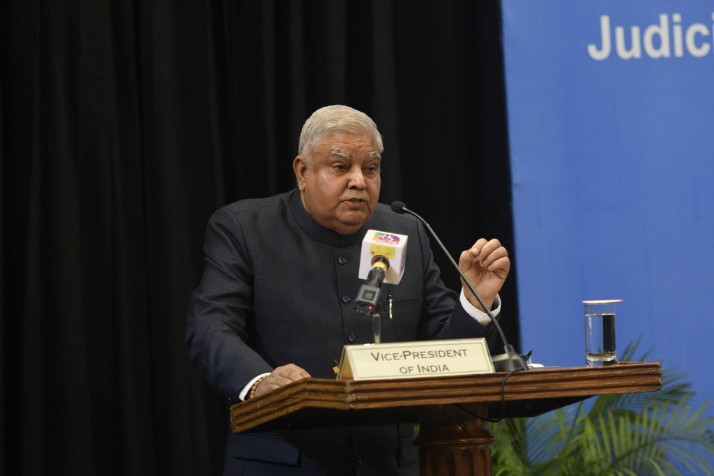 Jagdeep Dhankhar Clear in Speech