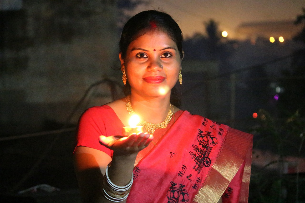 Deewali Woman Deep