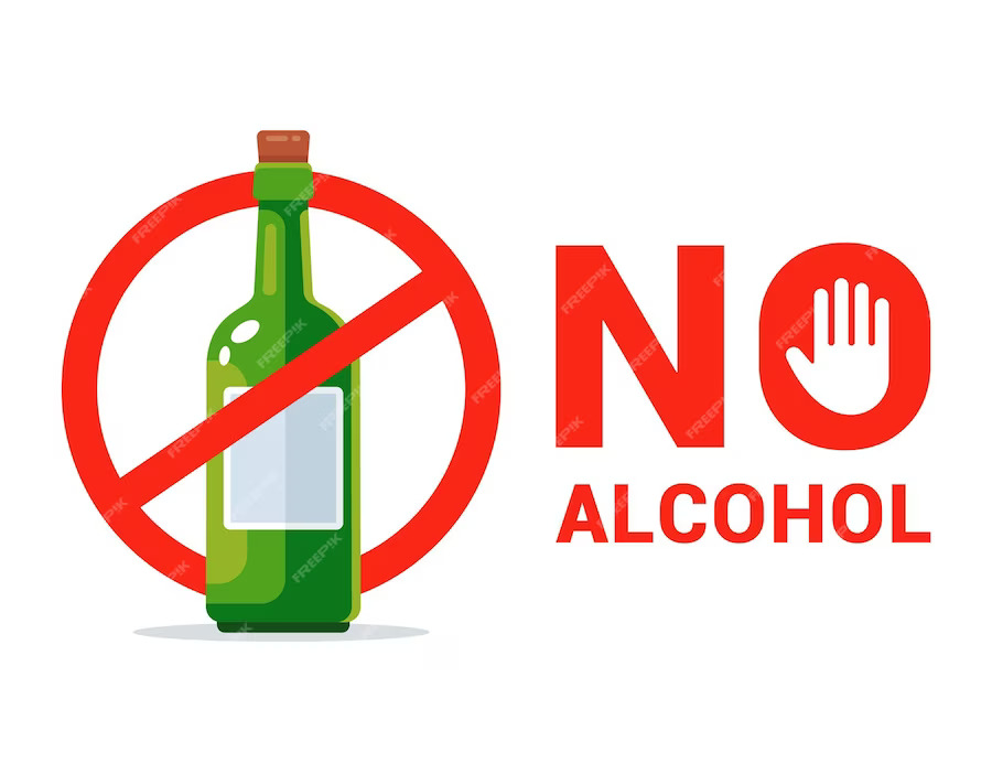 NO Alcohol