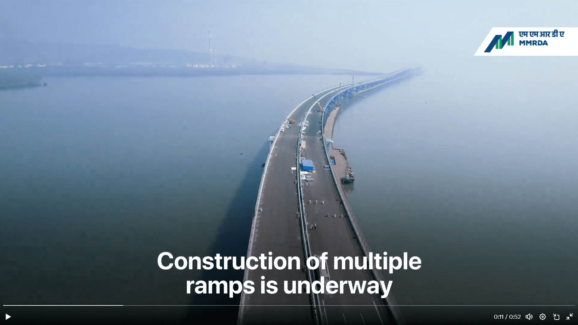 Shivdi Sealink Under Construction