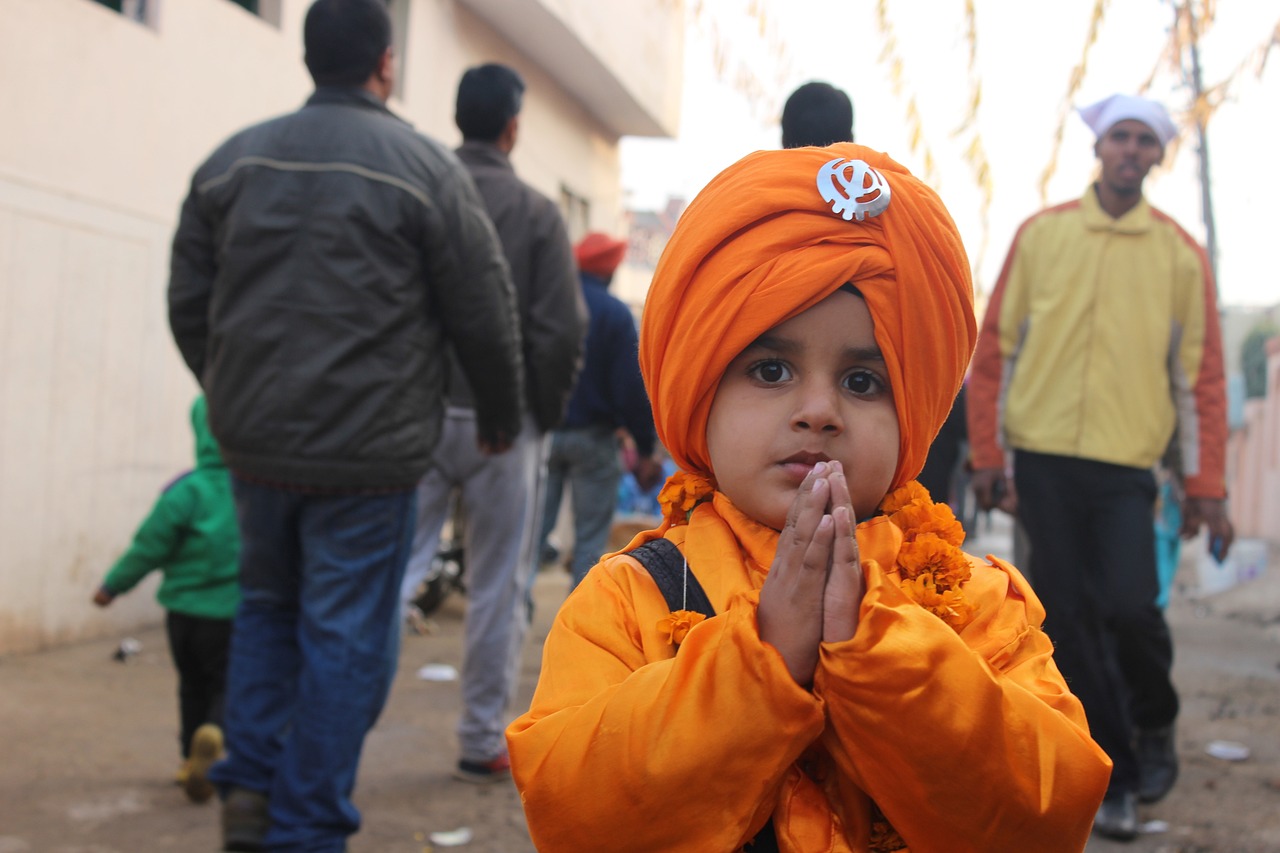 Sikh child