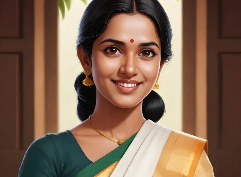 Indian Woman in Saree