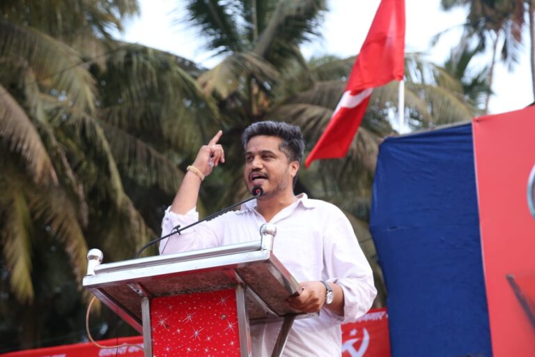 Rohit Pawar Finger up