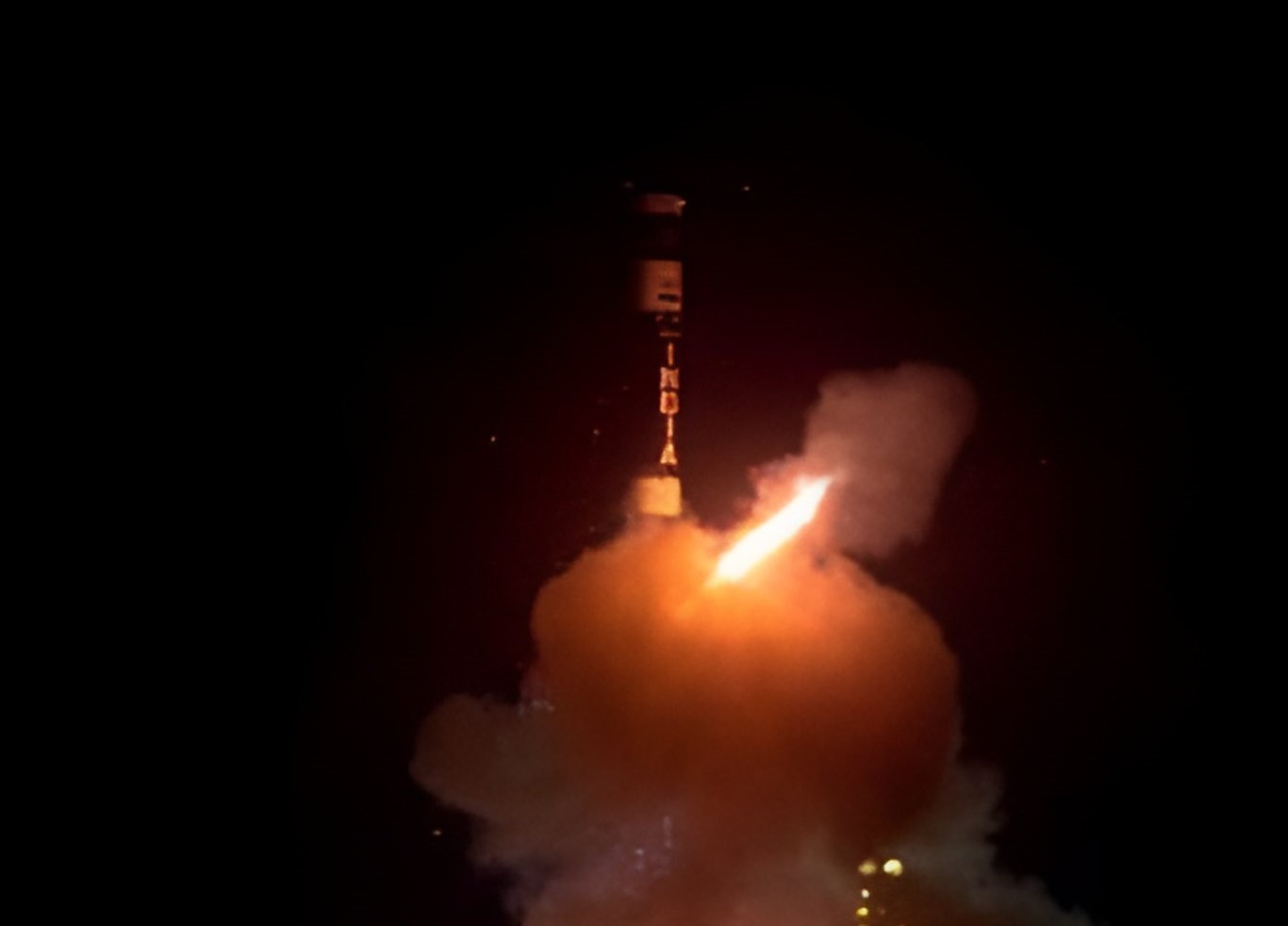 Agni Prime Ballistic Missile Rectangle