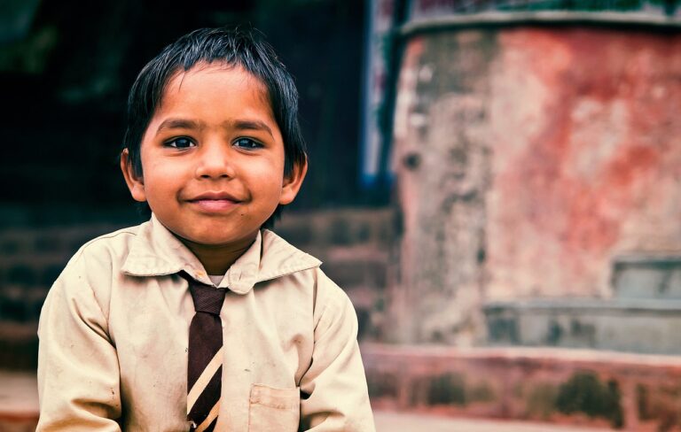 Indian Child student