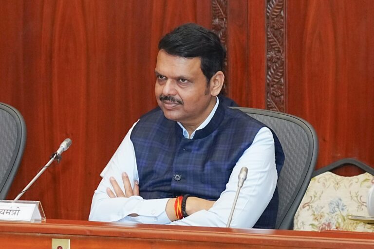 Devendra Fadnavis Thinking