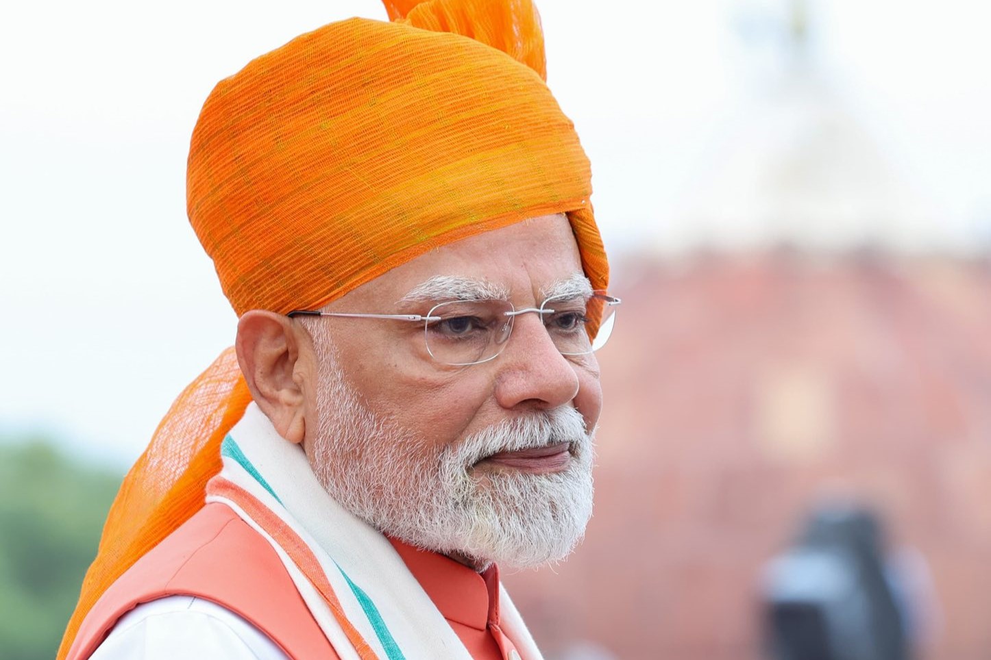 Narendra Modi from lal Qilla