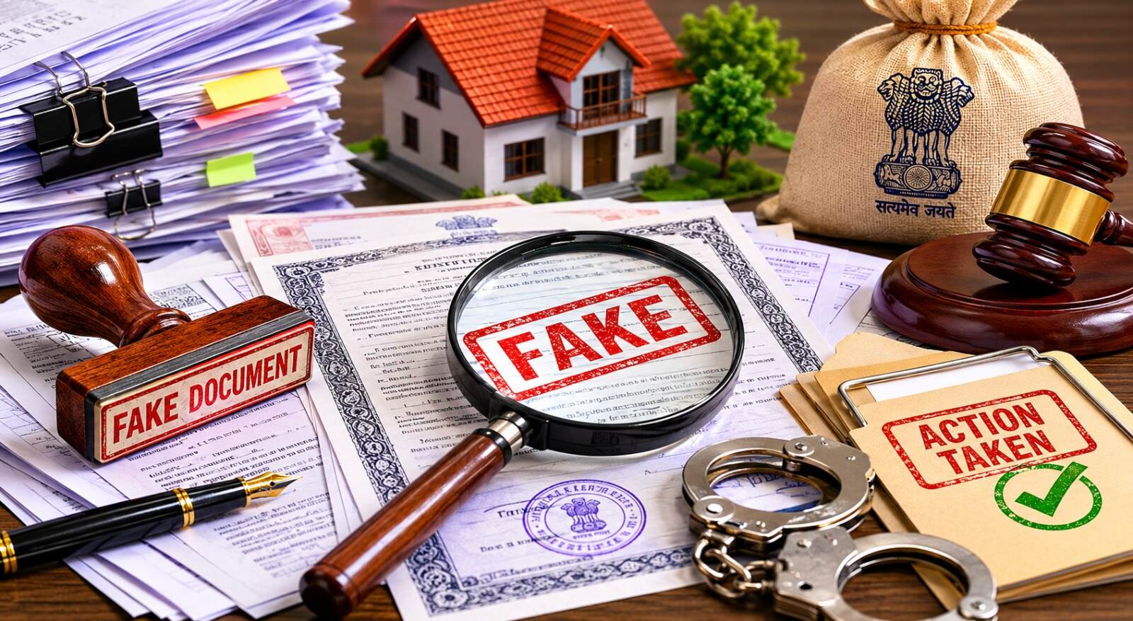 Fake Documents Action 1