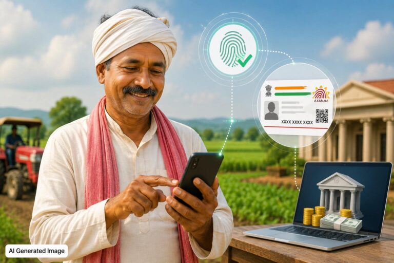 Farmer adhaar verification