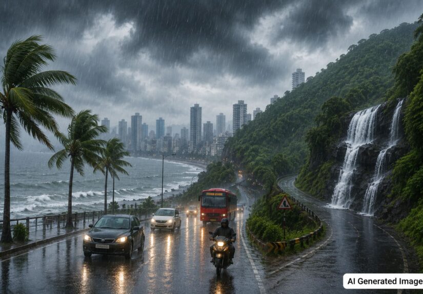 Heavy Rain In Mumbai Konkan
