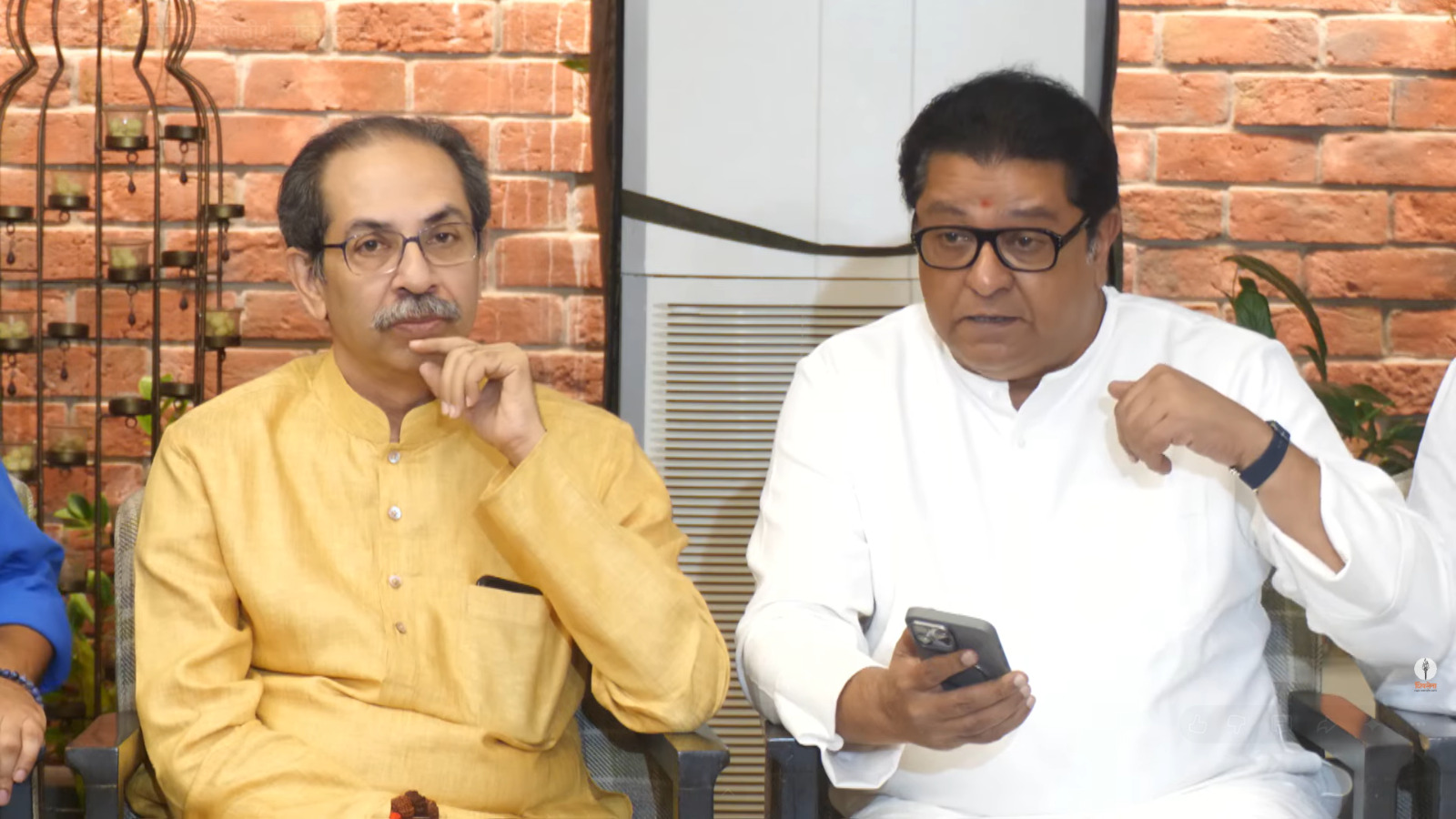 Udhhav Raj Together at Press