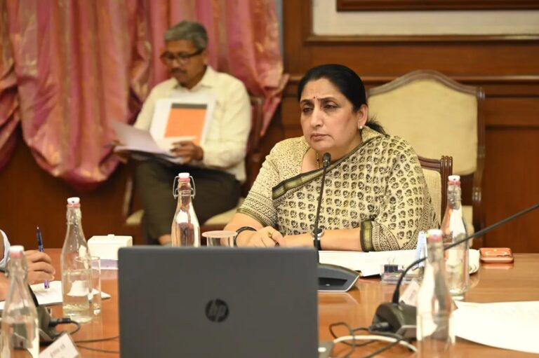 Sunetra Pawar Mantralay Seating