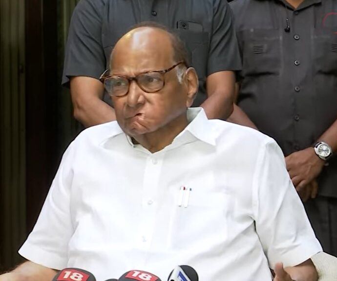 Sharad Pawar In Press